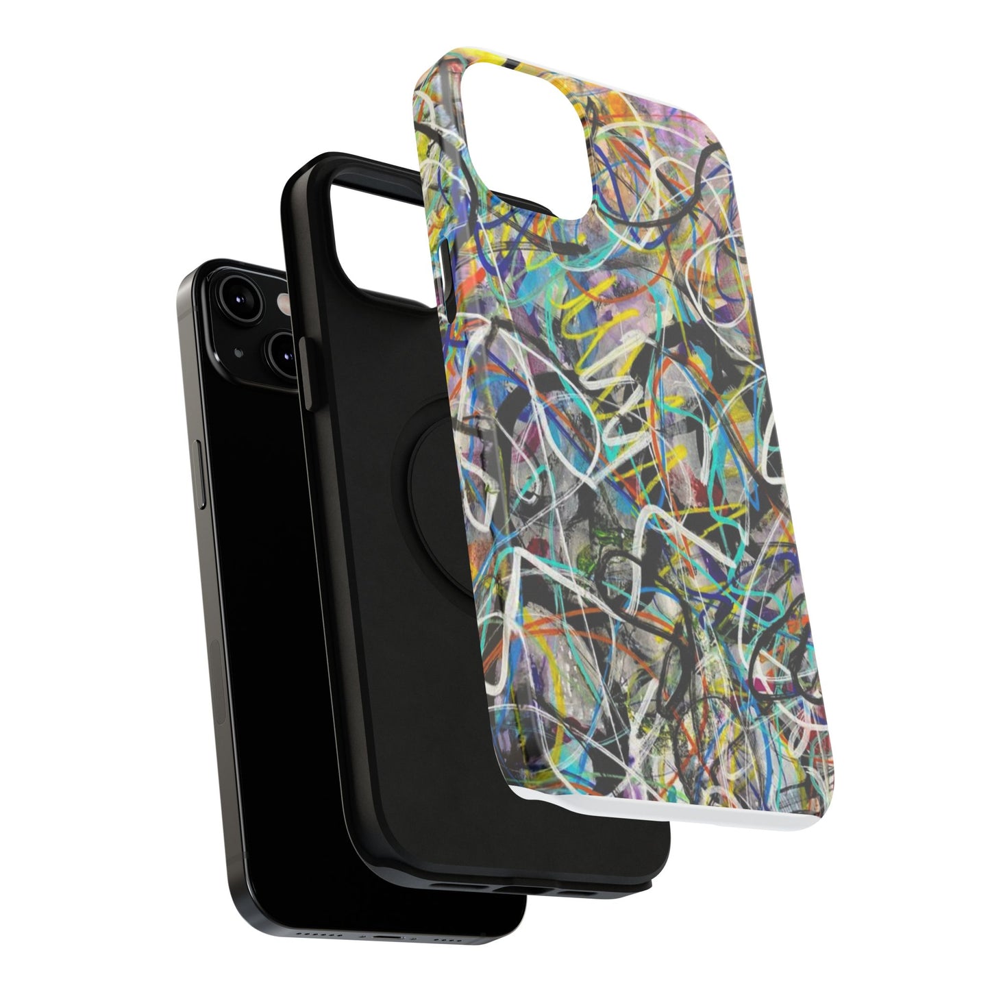 Abstract Art Impact-Resistant Phone Cases