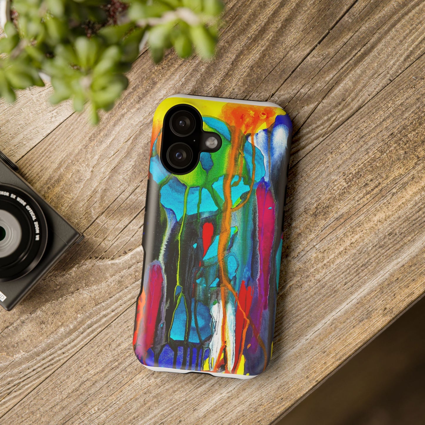 Abstract Art Impact-Resistant Phone Cases