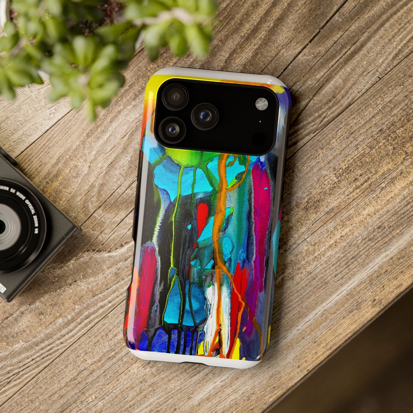 Abstract Art Impact-Resistant Phone Cases