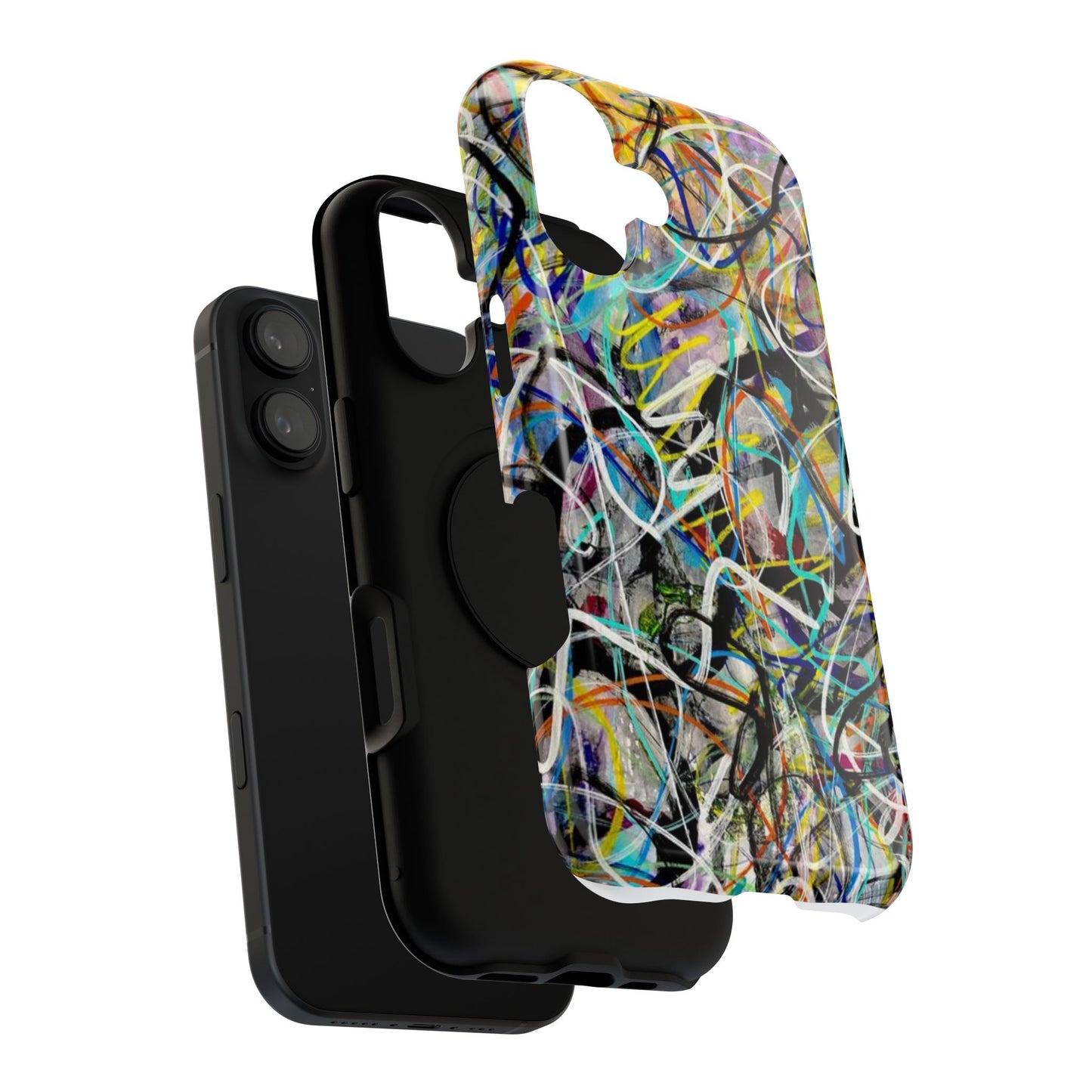 Abstract Art Impact-Resistant Phone Cases