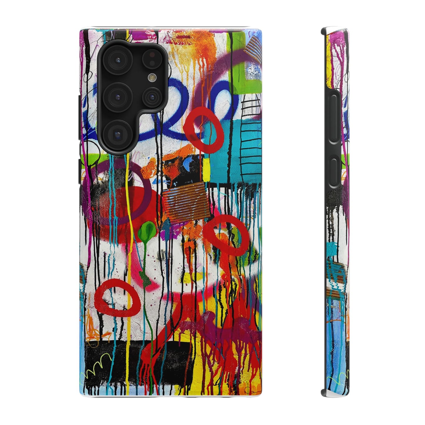 Abstract Art Impact-Resistant Phone Cases