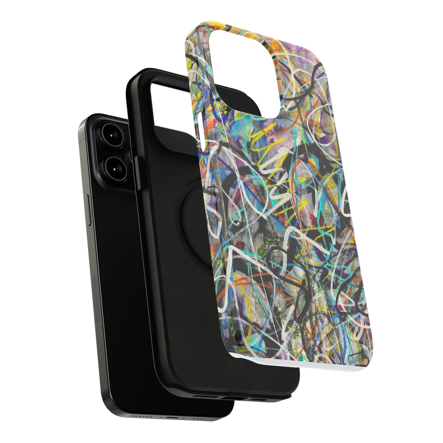 Abstract Art Impact-Resistant Phone Cases