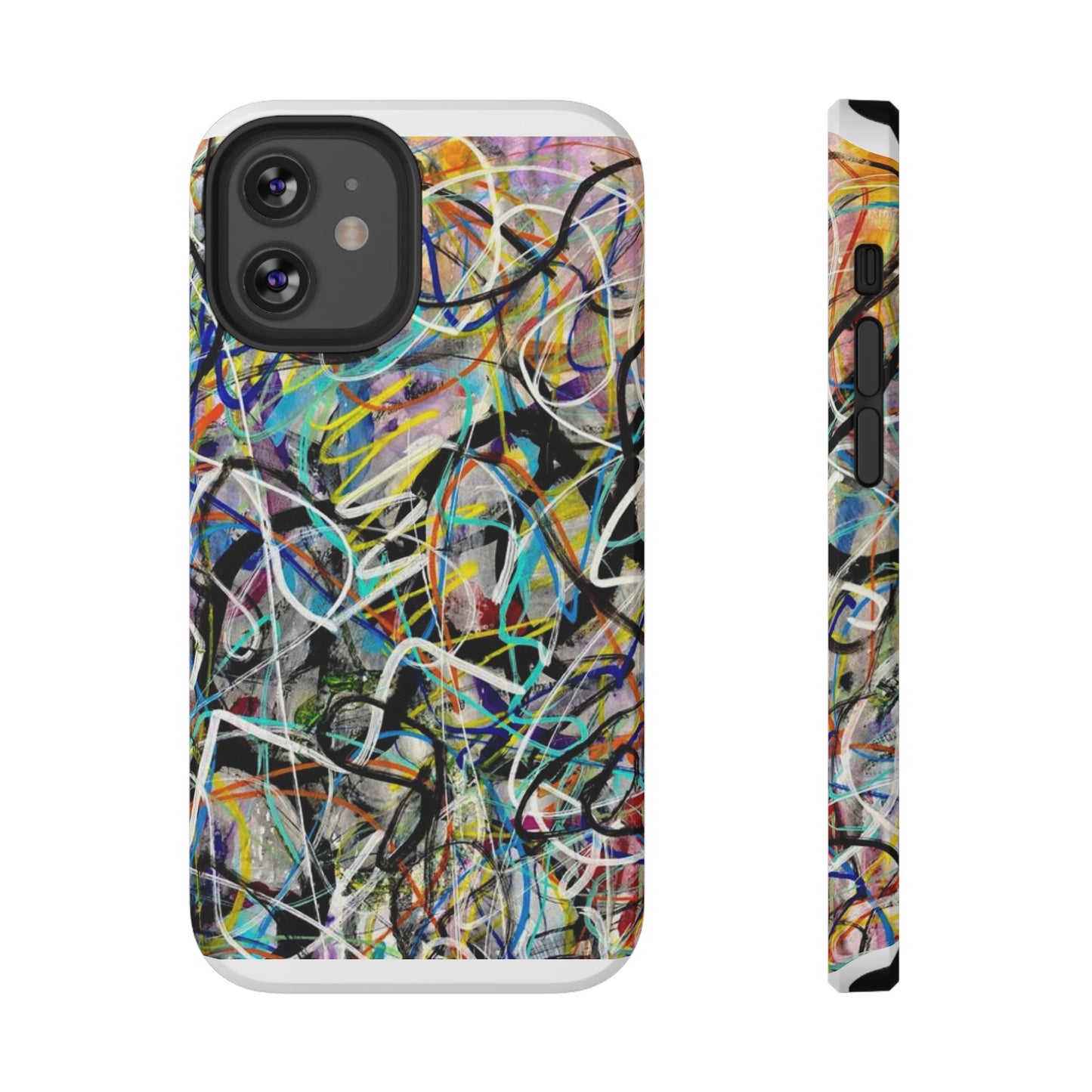 Abstract Art Impact-Resistant Phone Cases