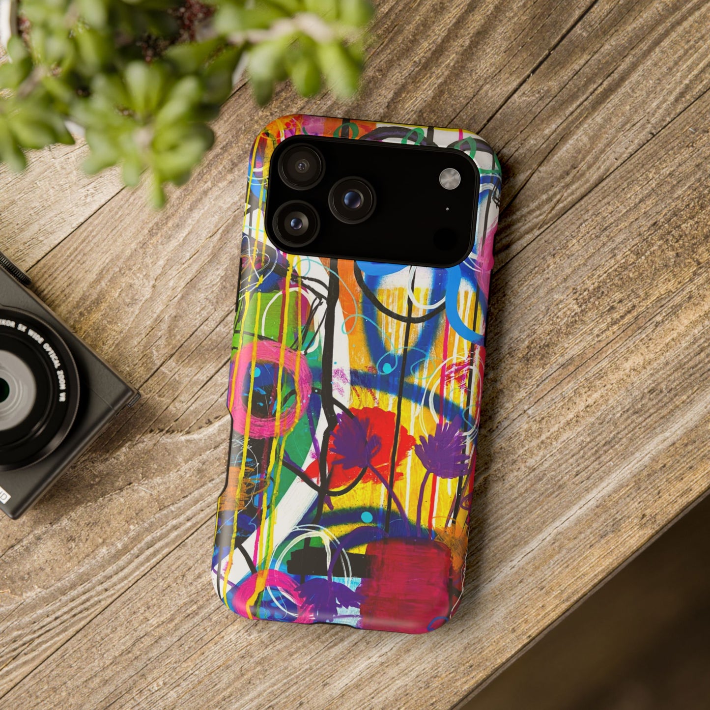 Abstract Art Impact-Resistant Phone Cases