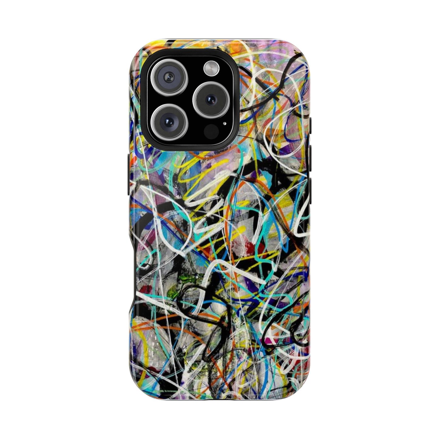 Abstract Art Impact-Resistant Phone Cases