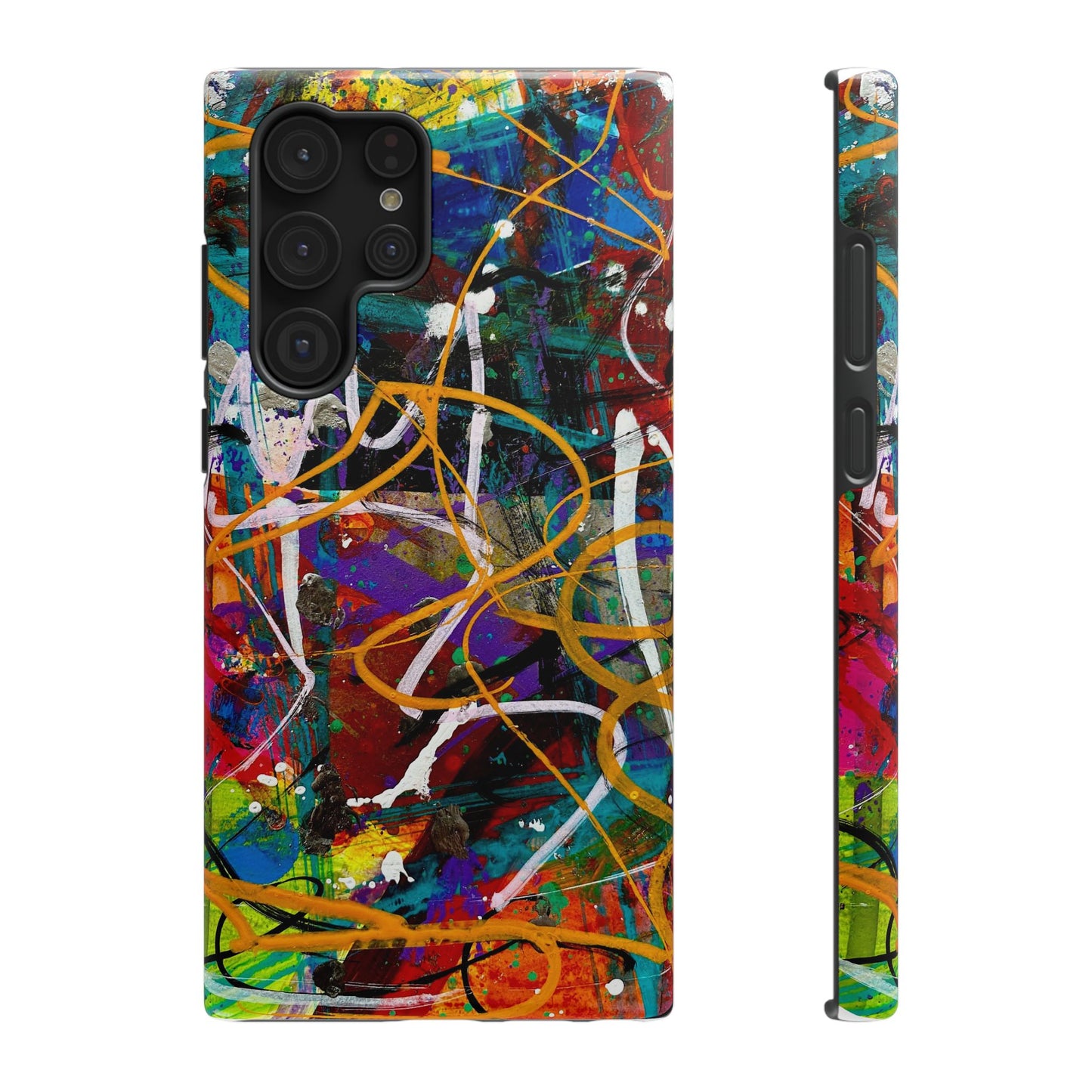 Abstract Art Impact-Resistant Phone Cases