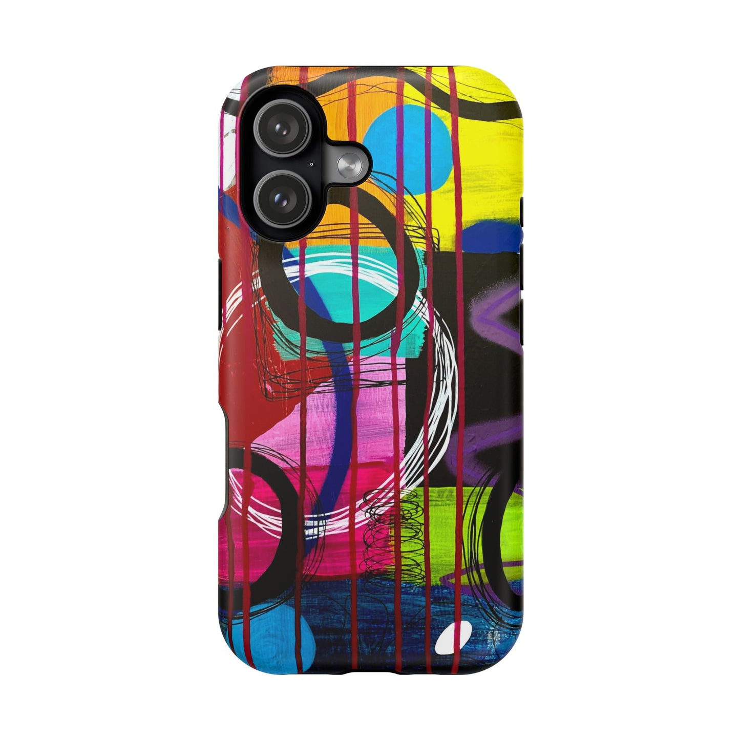 Abstract Art Impact-Resistant Phone Cases