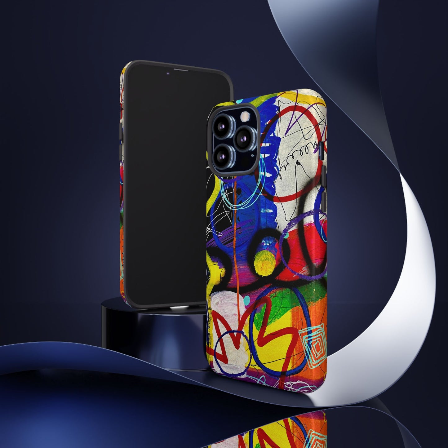 Abstract Art Tough Phone Cases