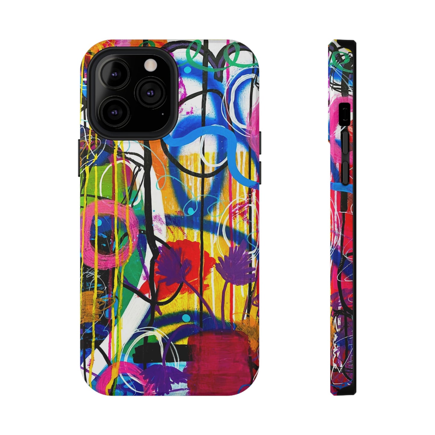Abstract Art Impact-Resistant Phone Cases