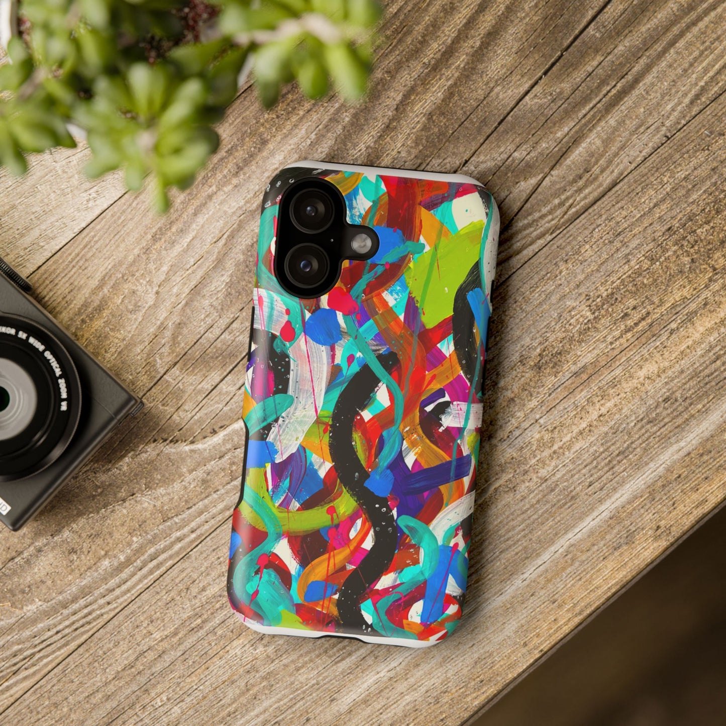 Abstract Art Impact-Resistant Phone Cases