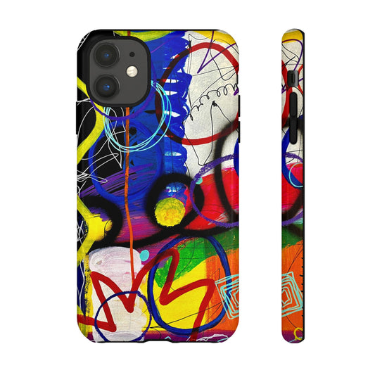 Abstract Art Tough Phone Cases