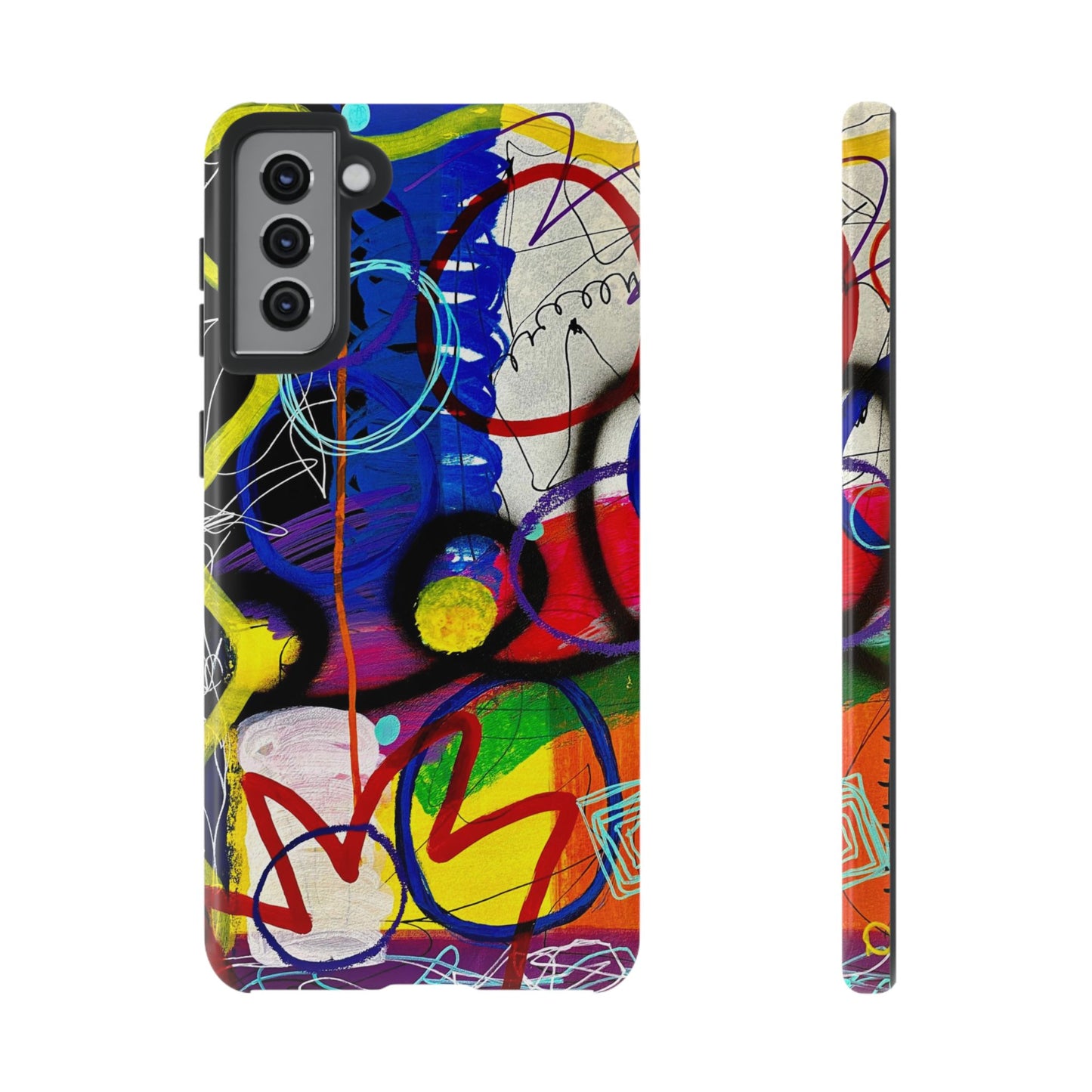 Abstract Art Tough Phone Cases