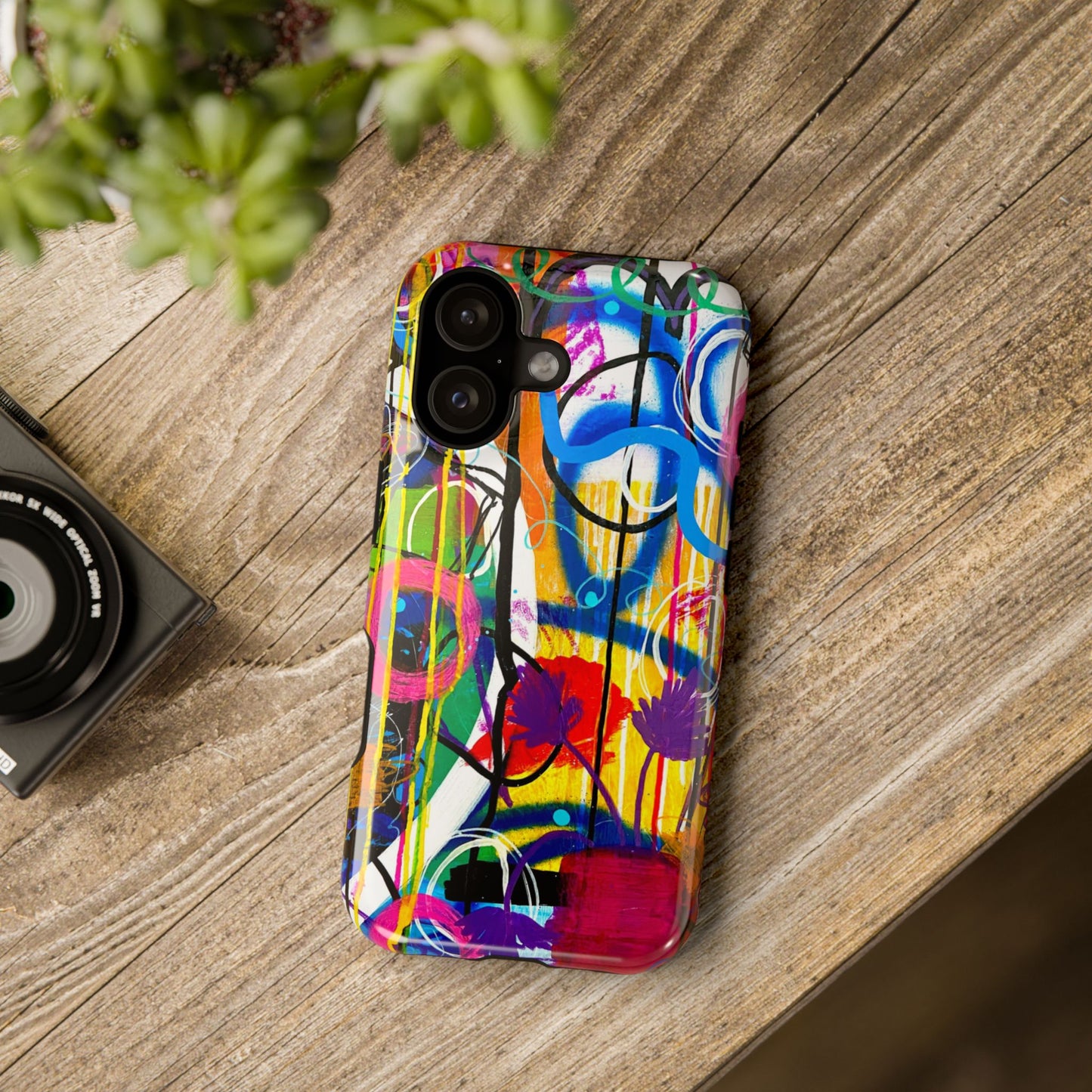 Abstract Art Impact-Resistant Phone Cases