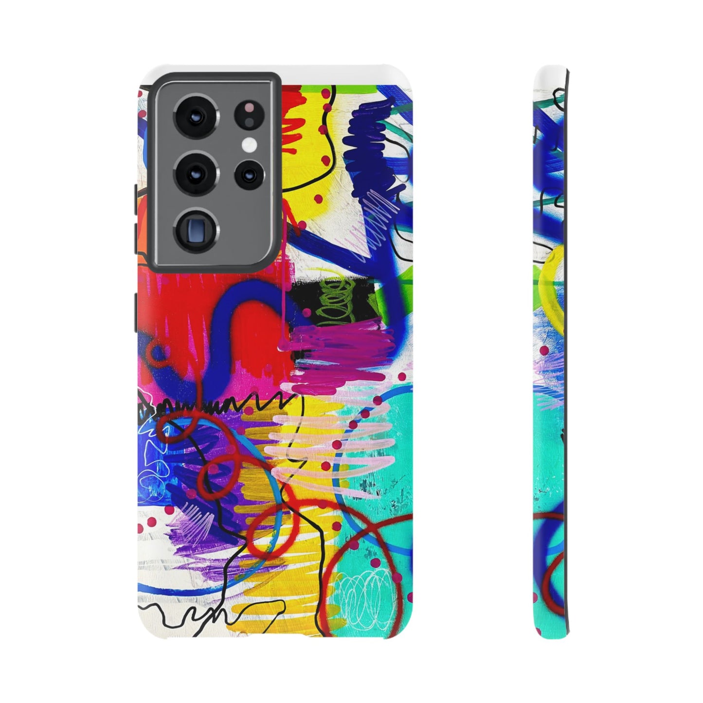 Abstract Art Tough Phone Cases