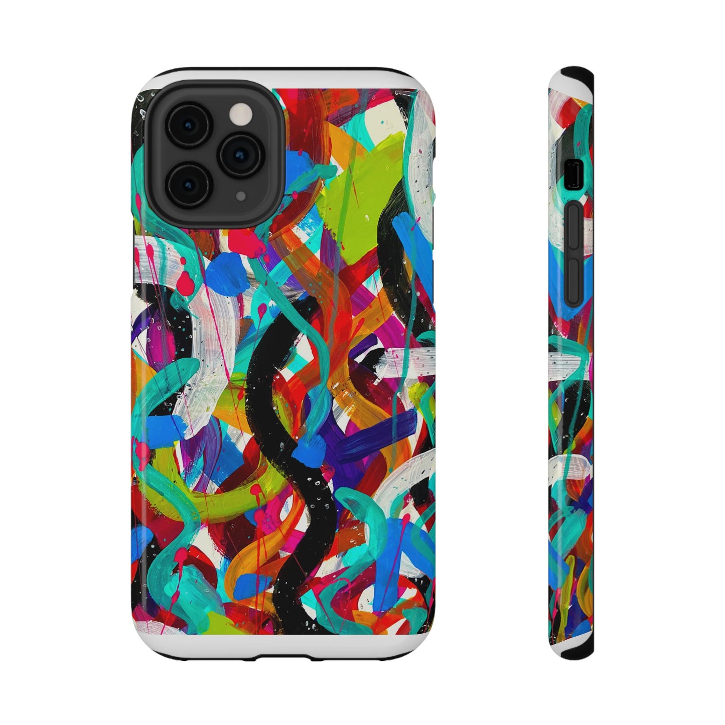 Abstract Art Impact-Resistant Phone Cases