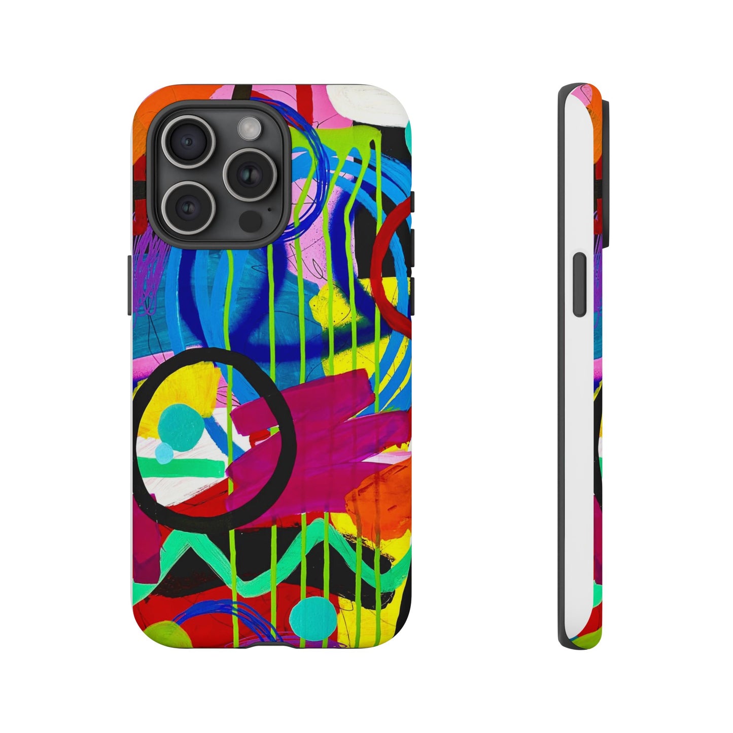 Abstract Art Tough Phone Cases