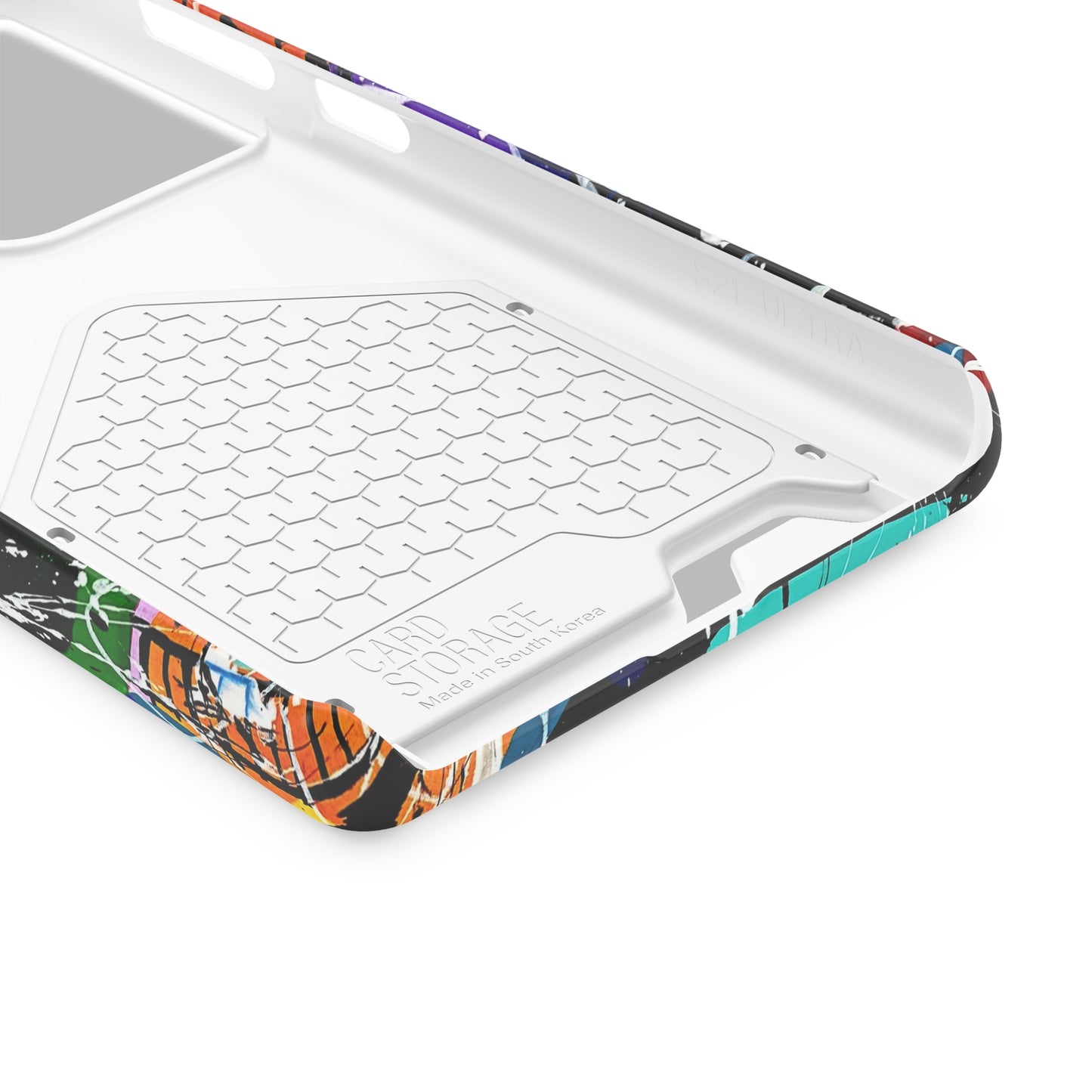 5Featured - Abstract Art Phone Case With Card Holder