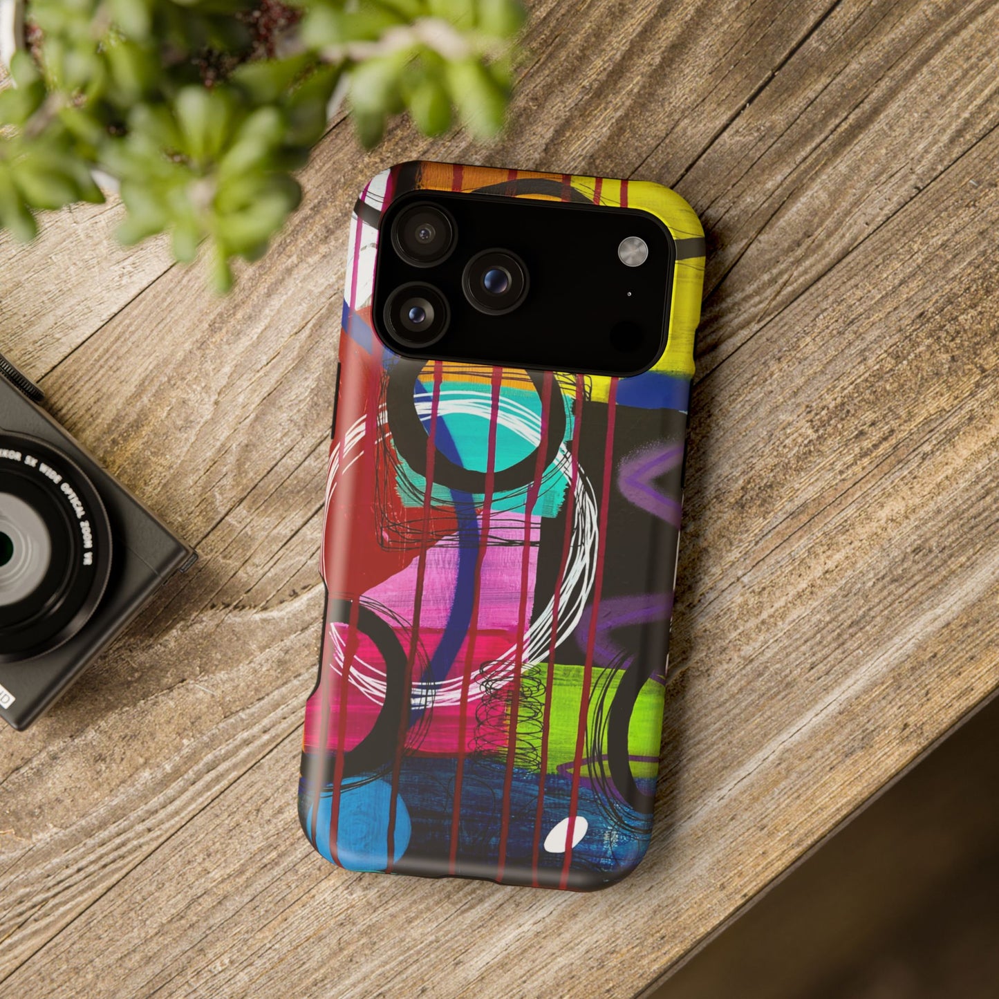Abstract Art Impact-Resistant Phone Cases