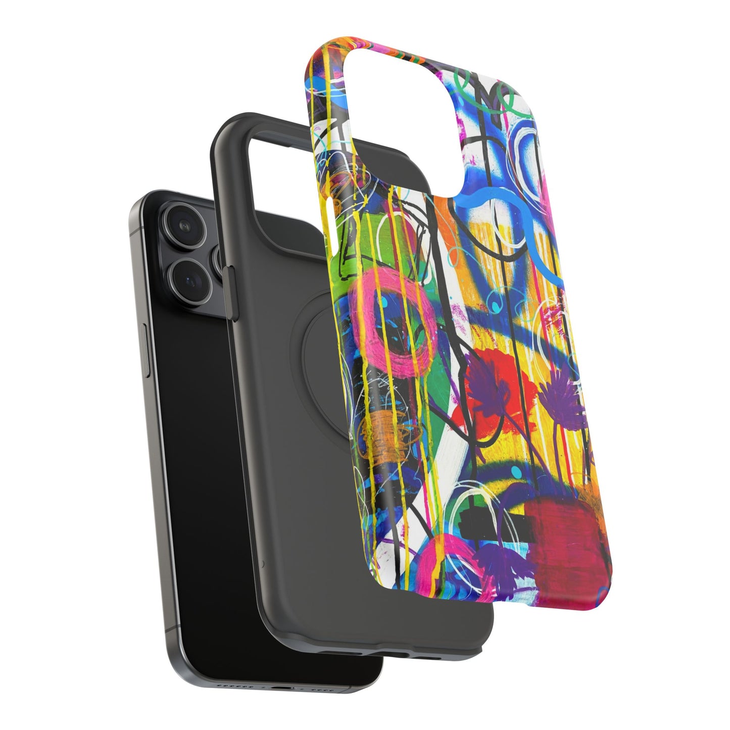 Abstract Art Impact-Resistant Phone Cases