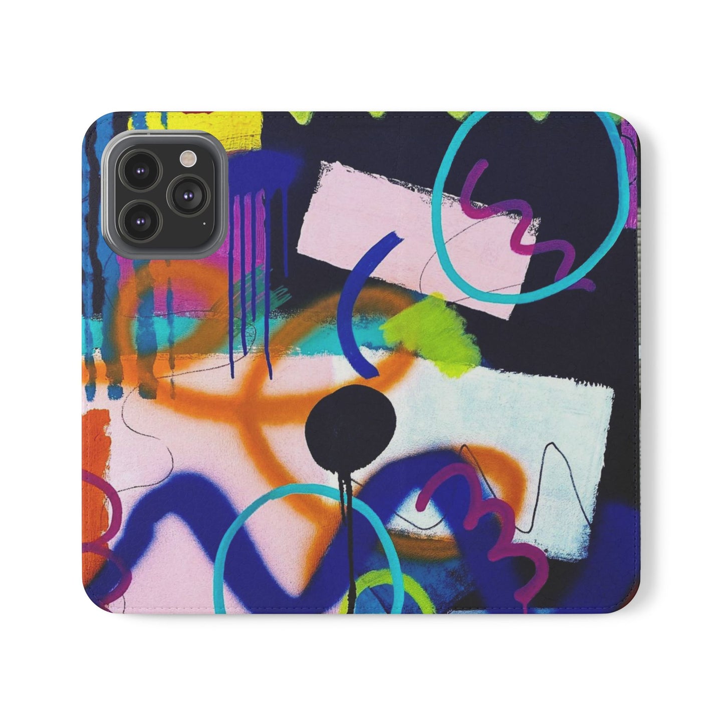 Abstract Art Phone Flip Cases