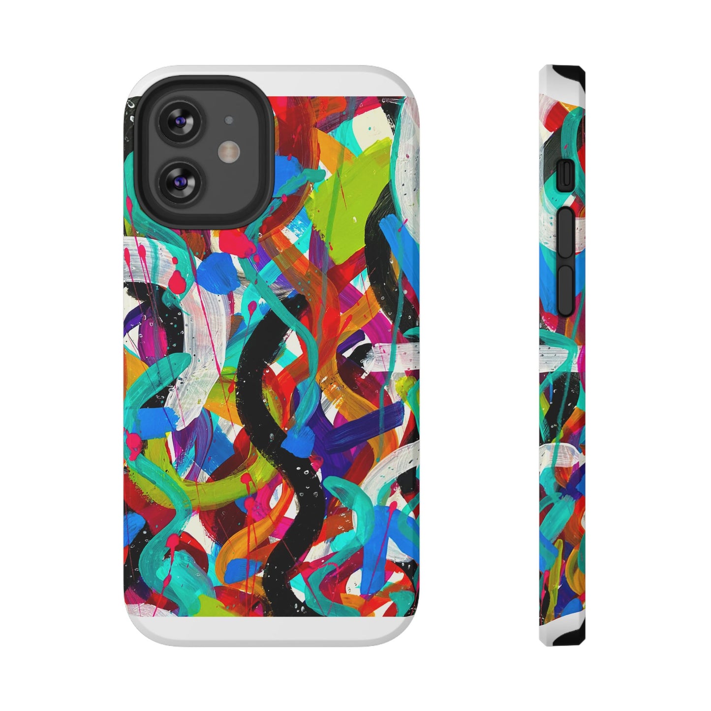 Abstract Art Impact-Resistant Phone Cases