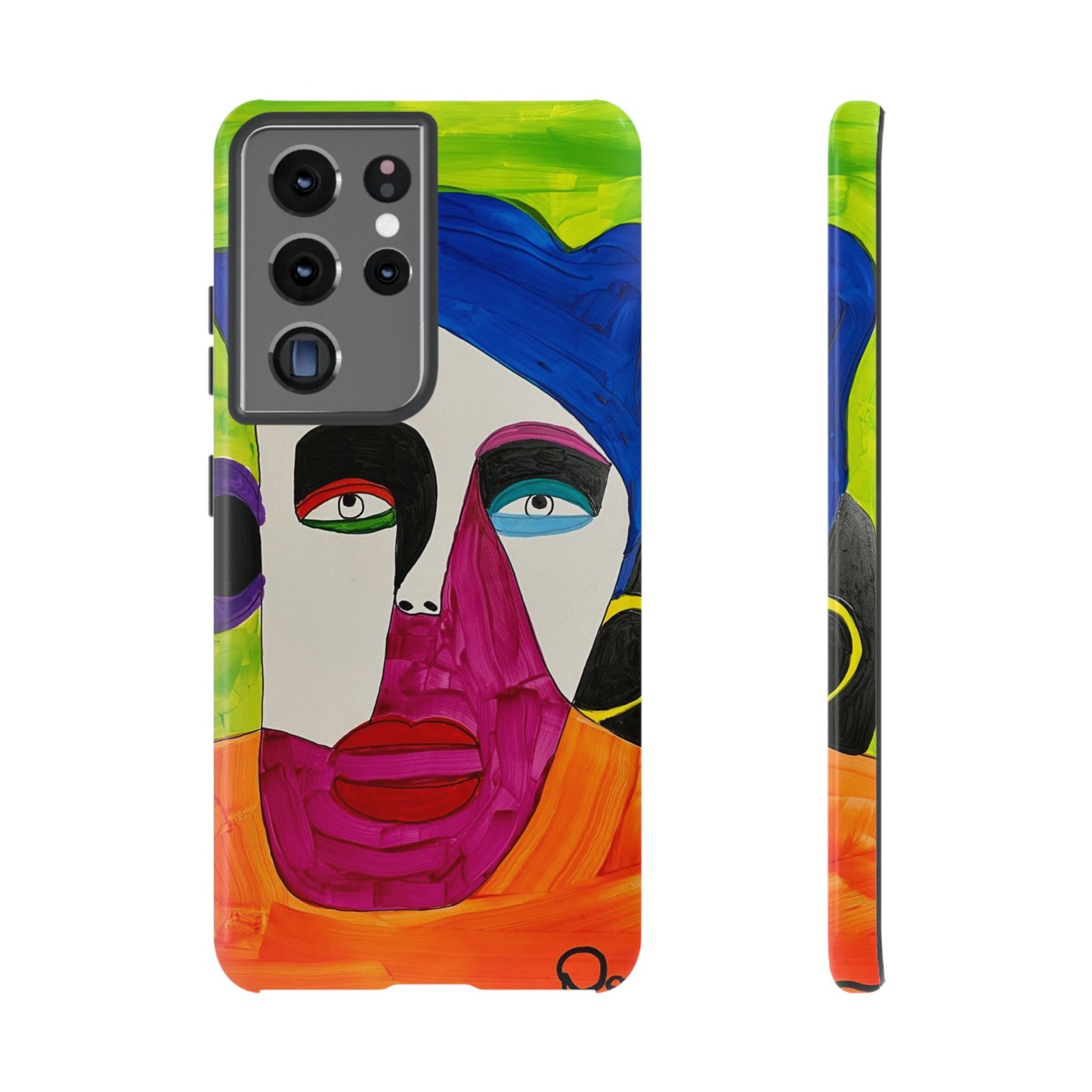 1Featured - Abstract Art Tough Phone Cases