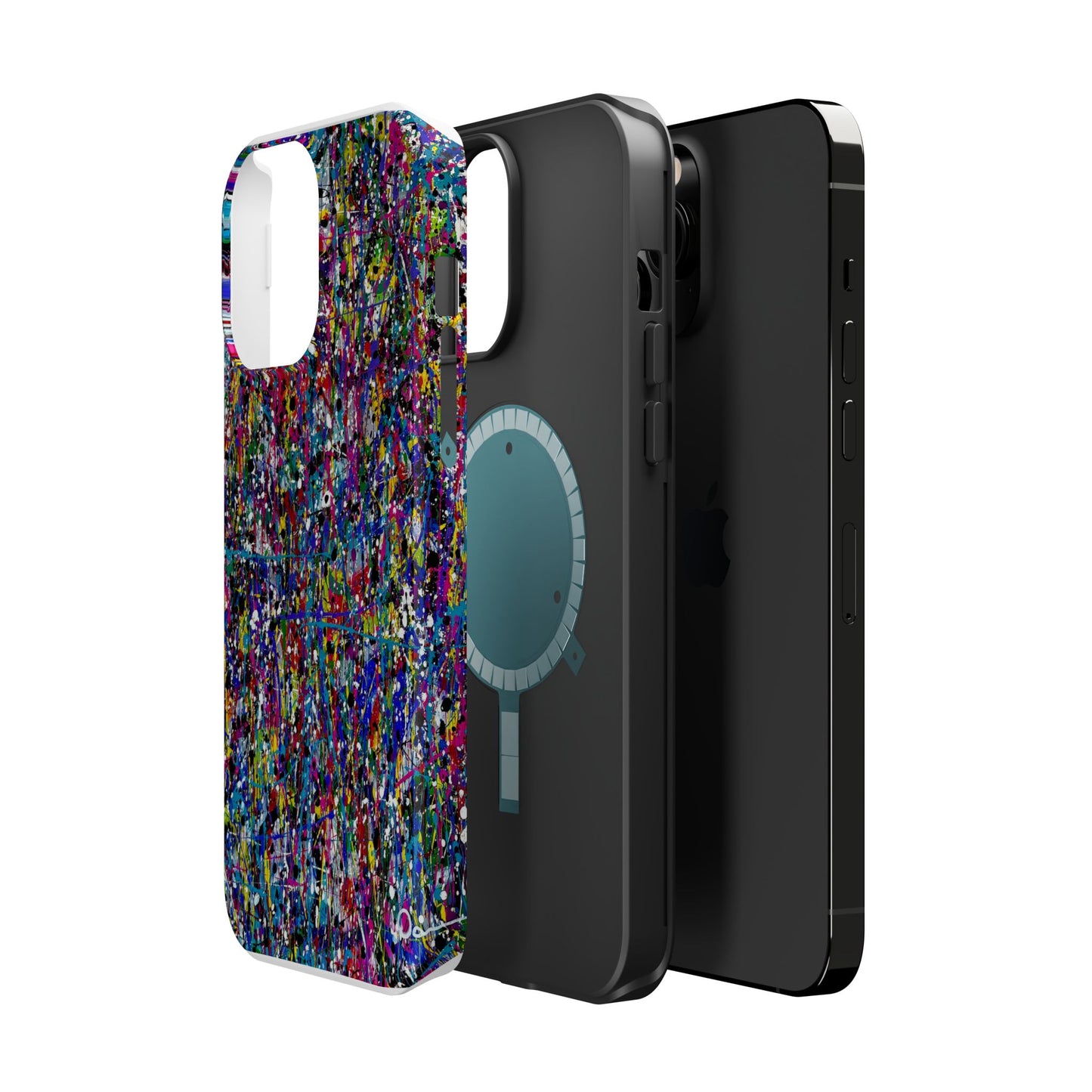 Abstract Art Magnetic Tough Phone Cases