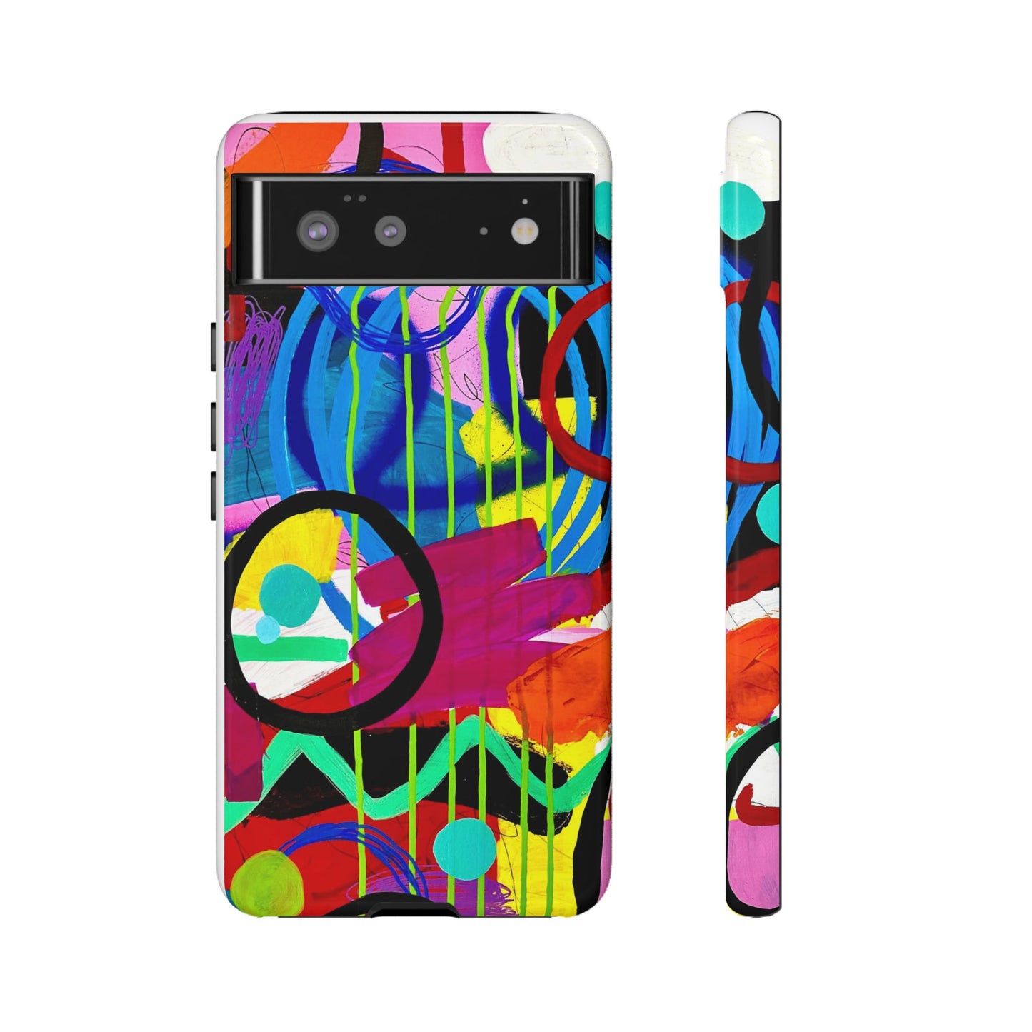 Abstract Art Tough Phone Cases
