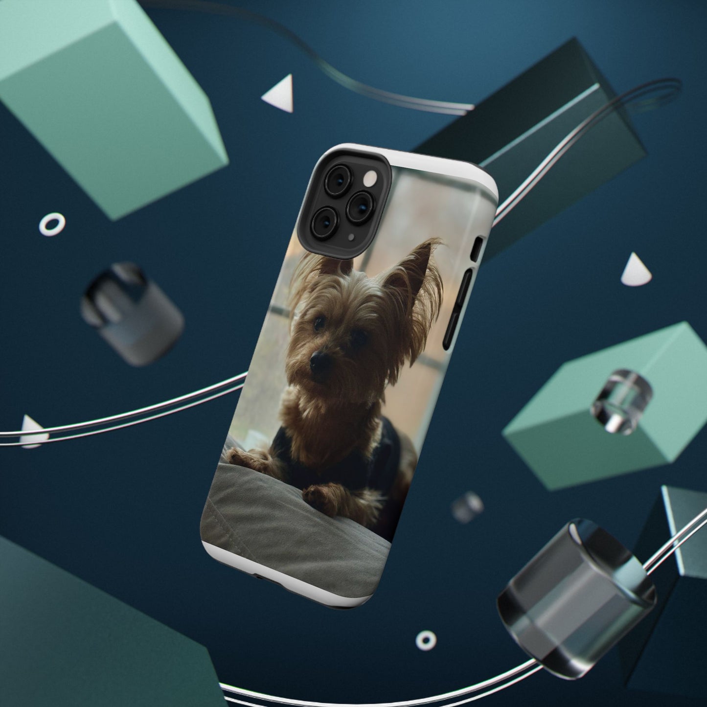 Yorkie Impact-Resistant Phone Cases