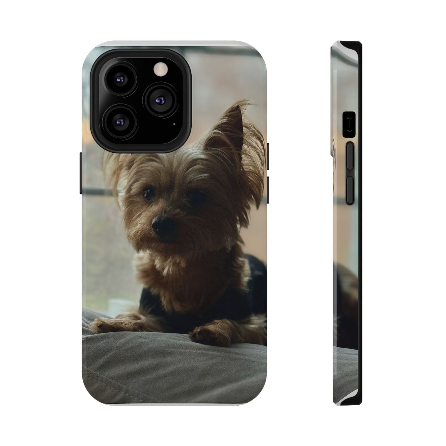 Yorkie Impact-Resistant Phone Cases