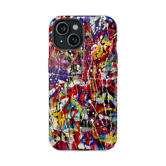 Abstract Art Magnetic Tough Phone Cases