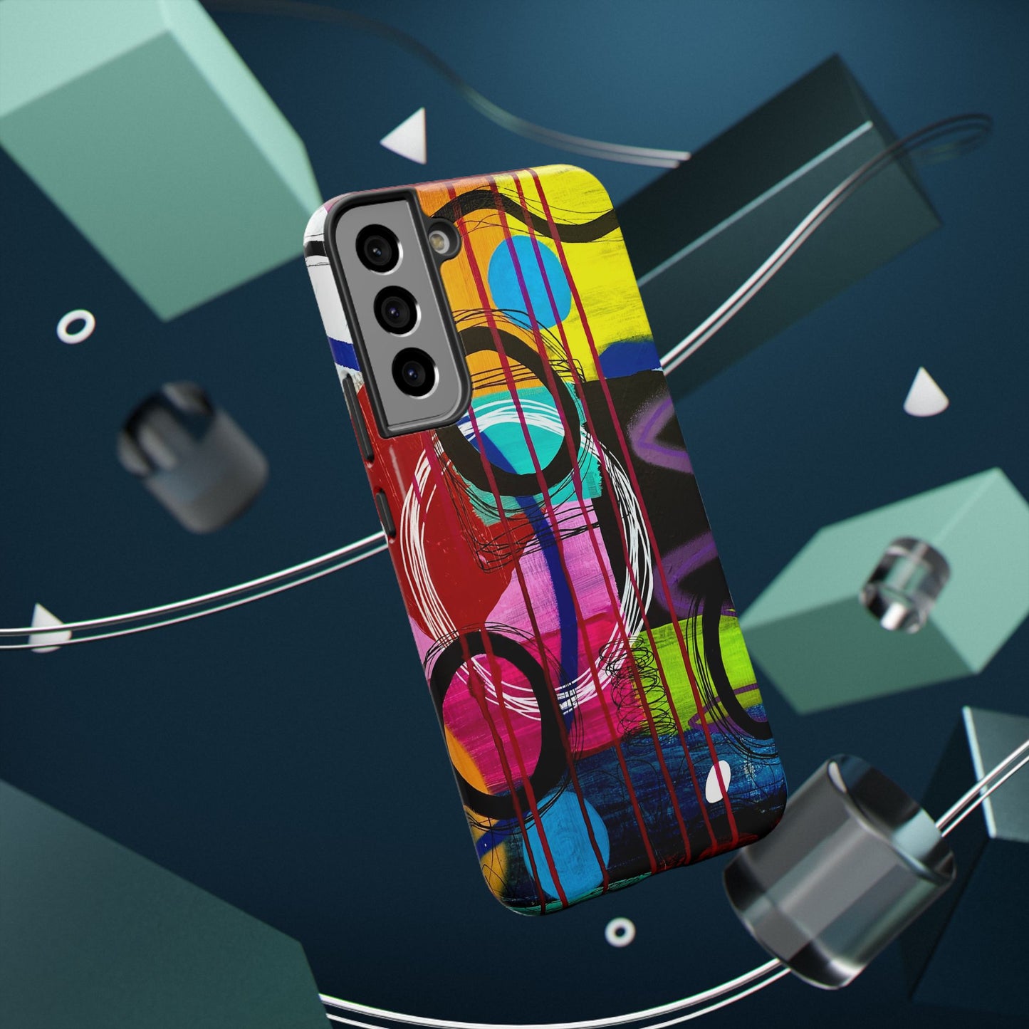 Abstract Art Impact-Resistant Phone Cases