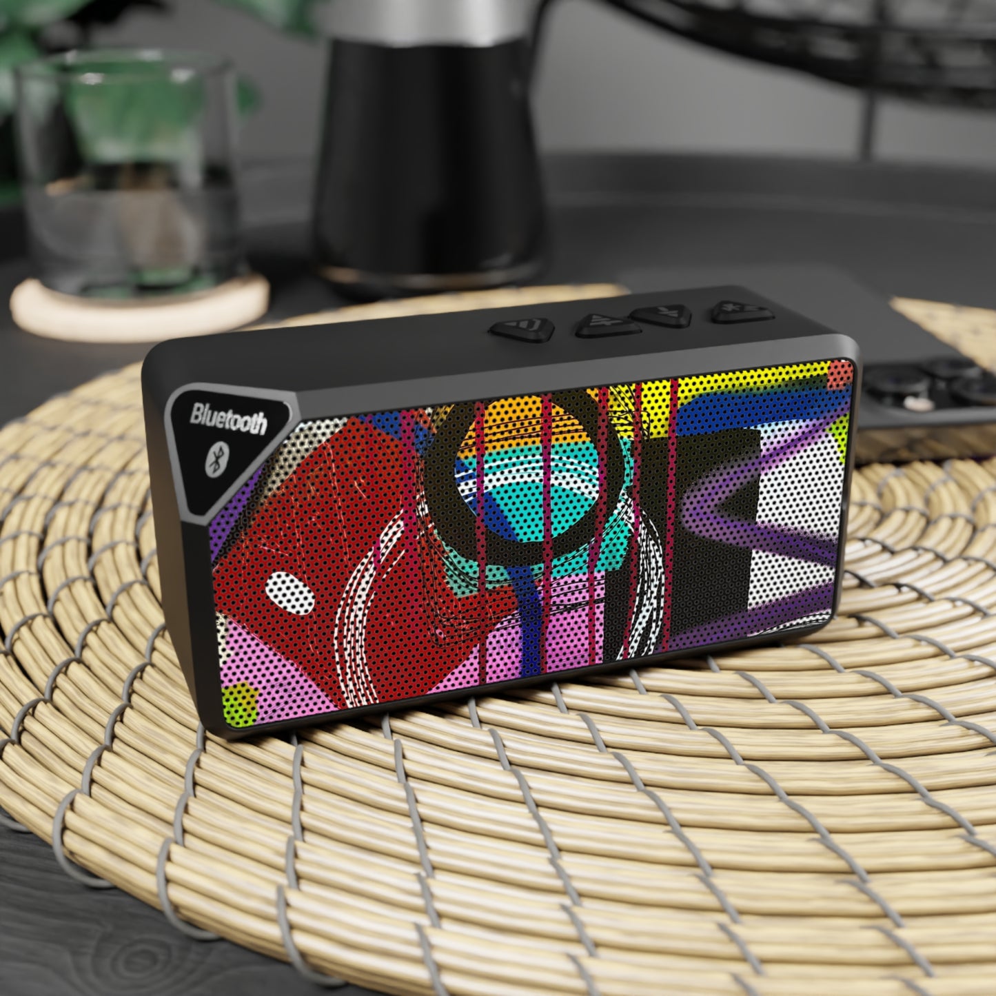 Abstract Jabba Bluetooth Speaker by Dani Wilson