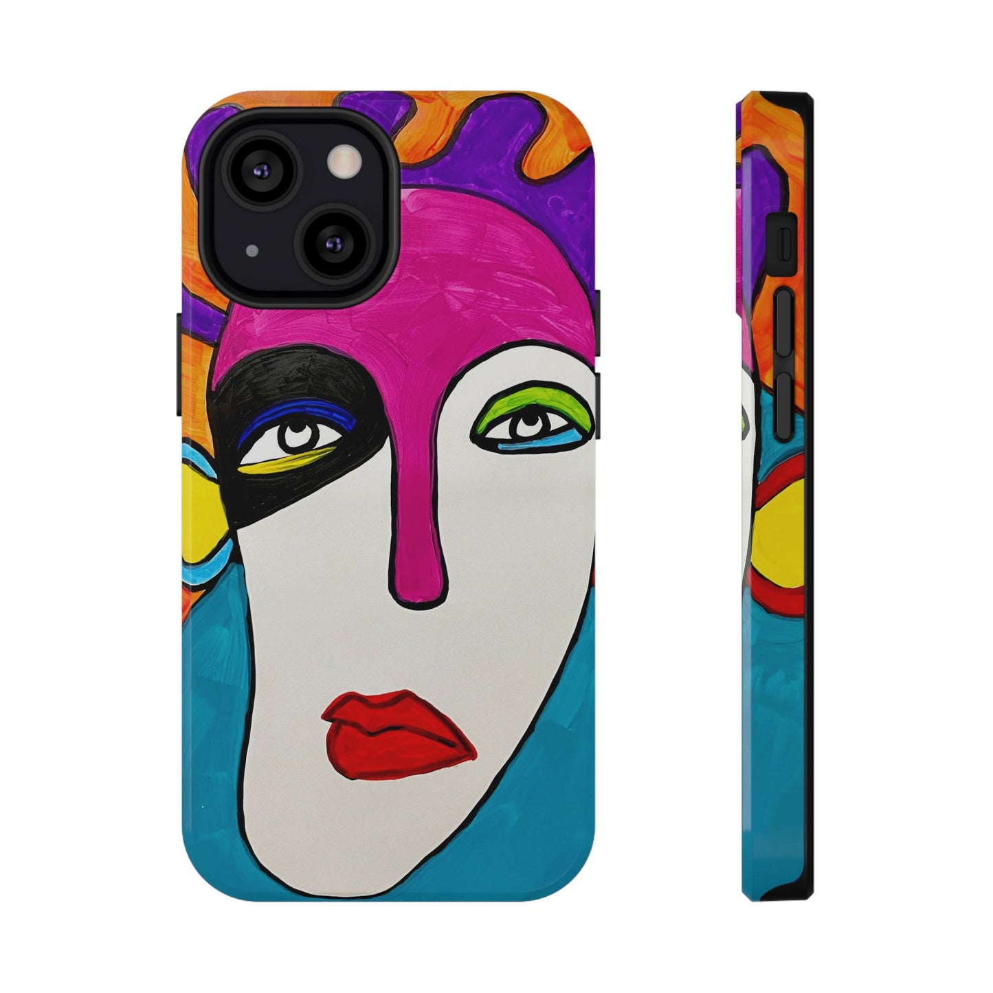 2Featured - Abstract Art Impact-Resistant Phone Cases