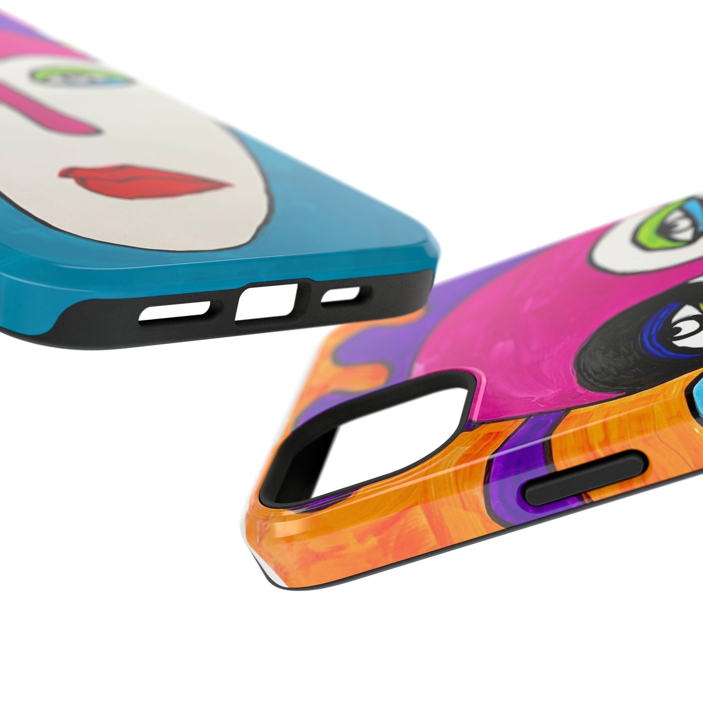 2Featured - Abstract Art Impact-Resistant Phone Cases