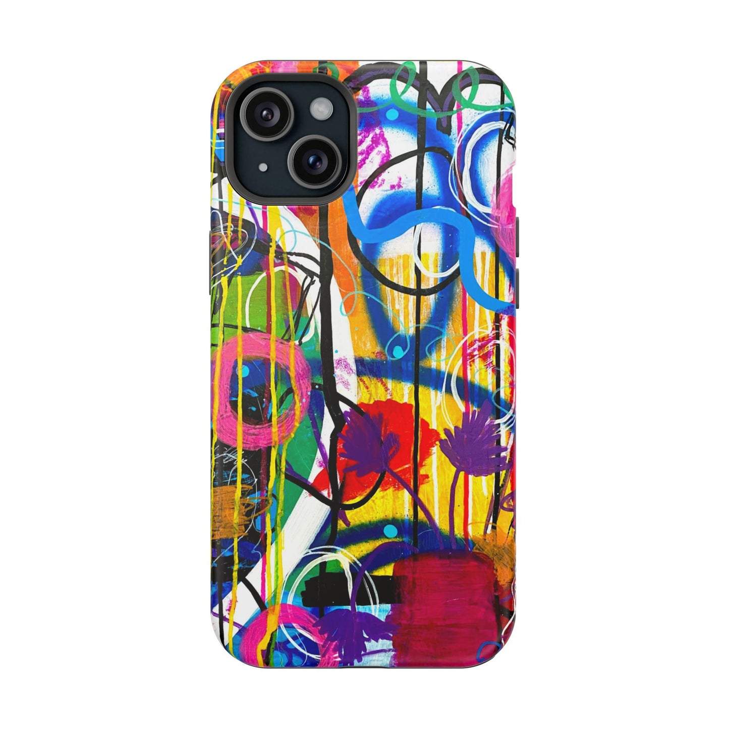 Abstract Art Impact-Resistant Phone Cases