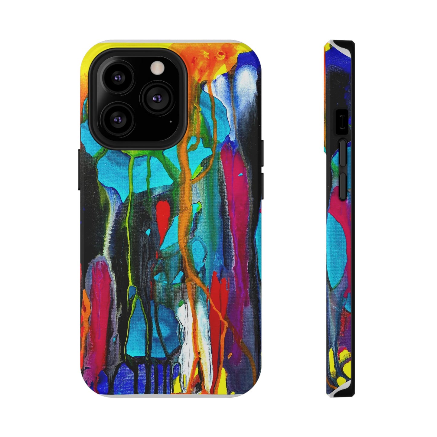 Abstract Art Impact-Resistant Phone Cases