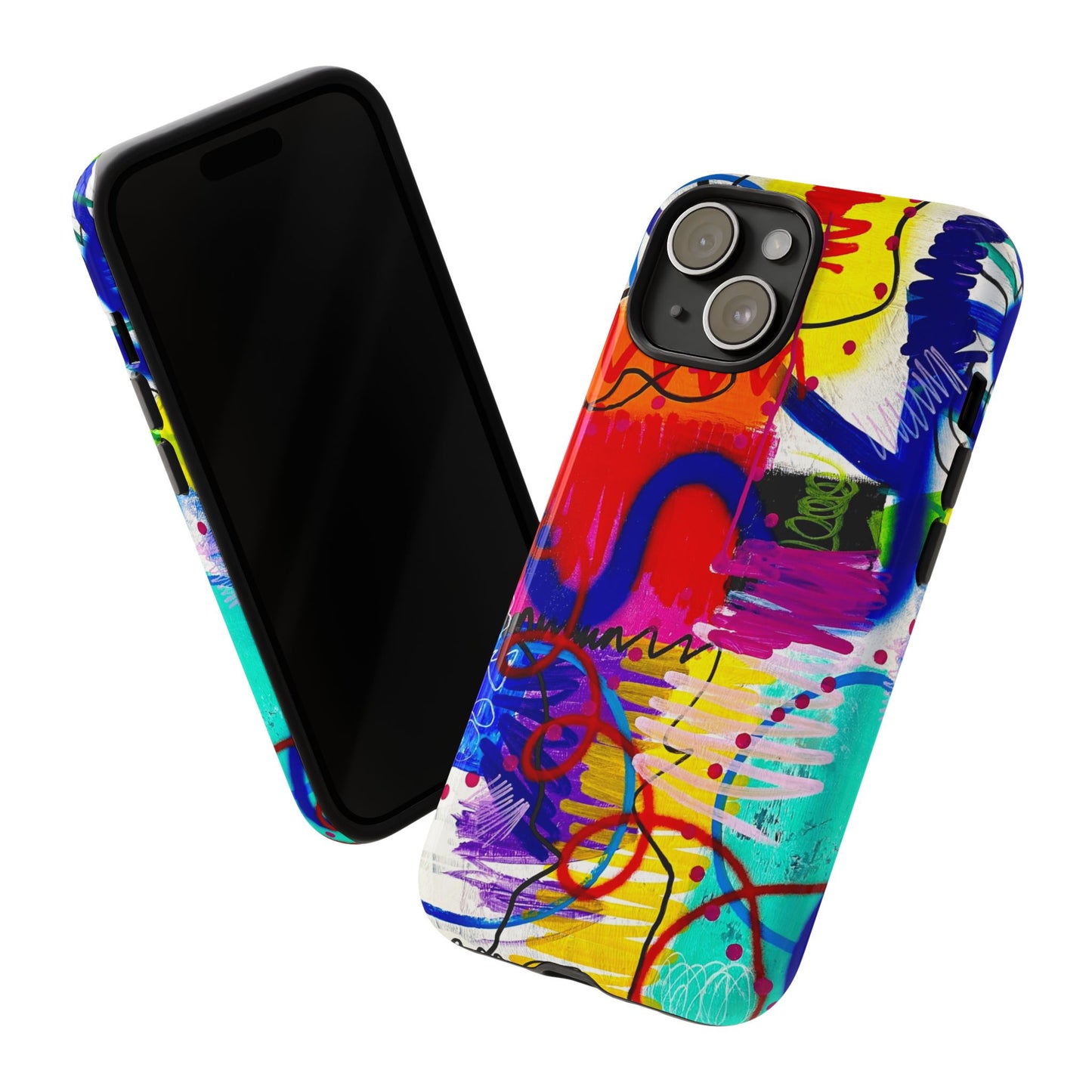Abstract Art Tough Phone Cases
