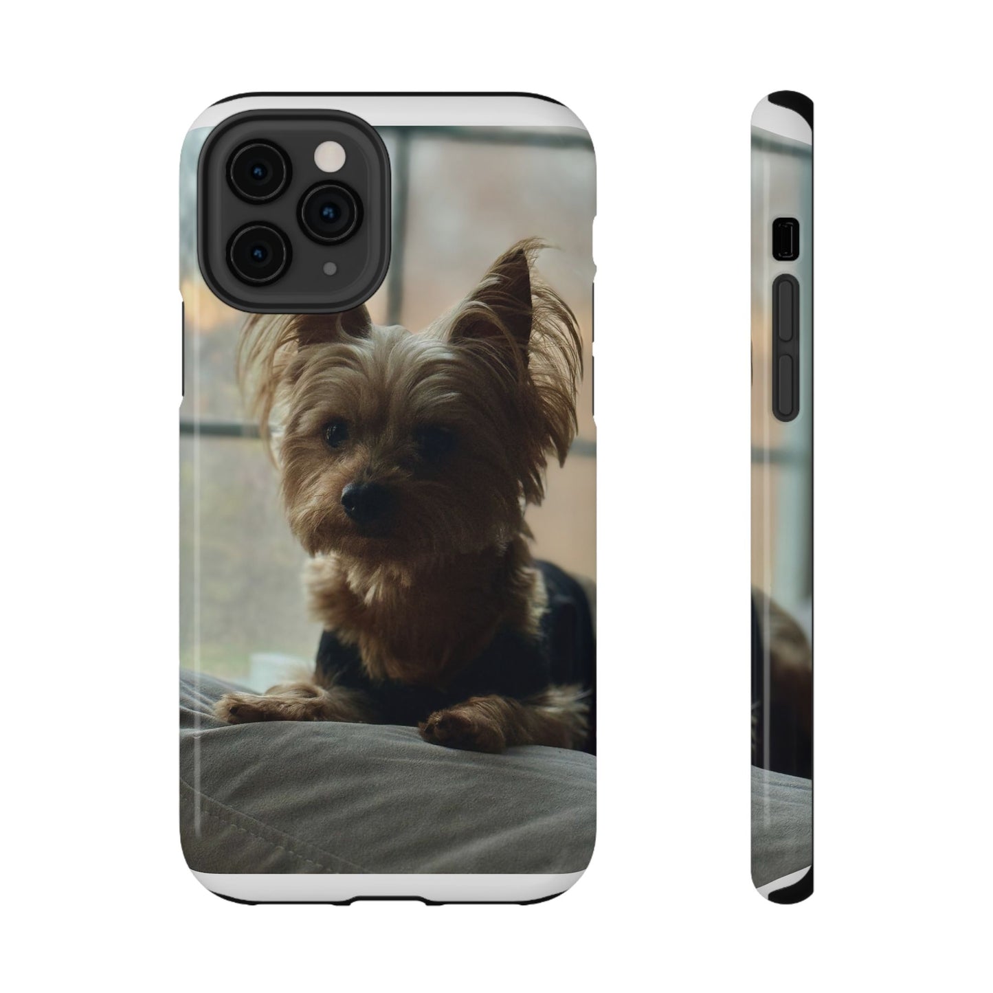 Yorkie Impact-Resistant Phone Cases