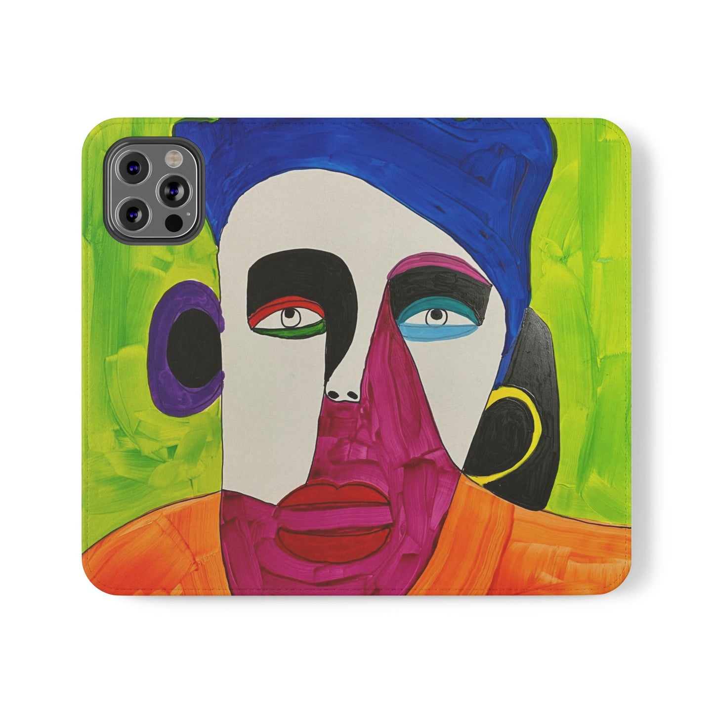 Abstract Art Phone Flip Cases