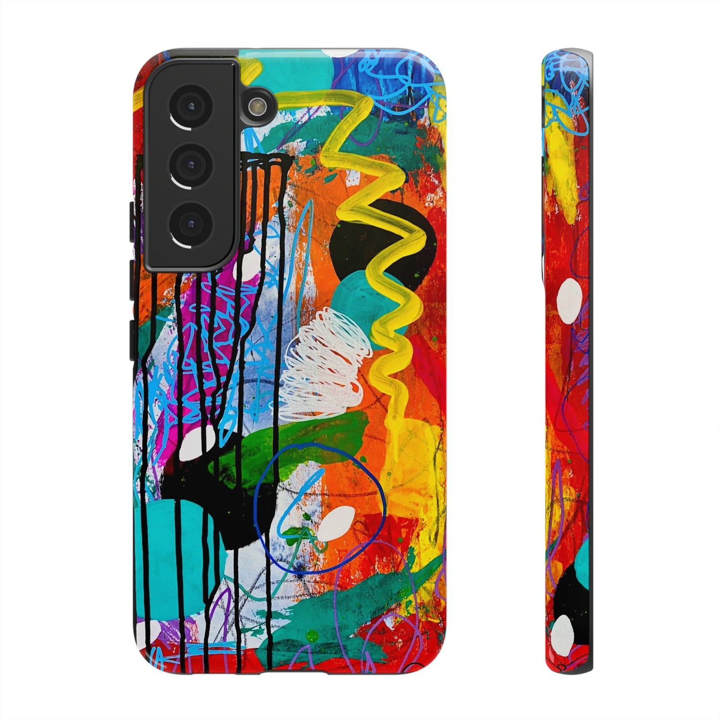 Abstract Art Tough Phone Cases
