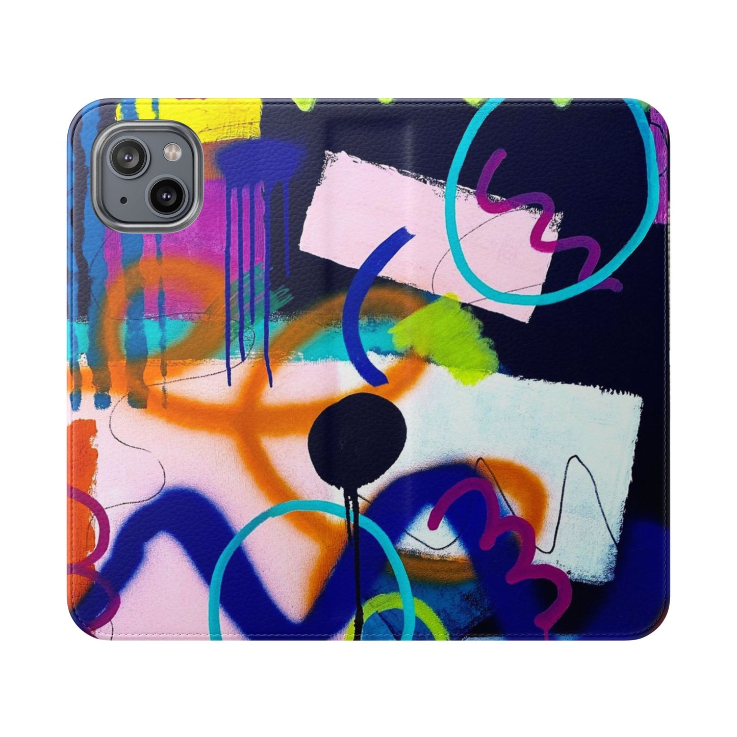 Abstract Art Phone Flip Cases