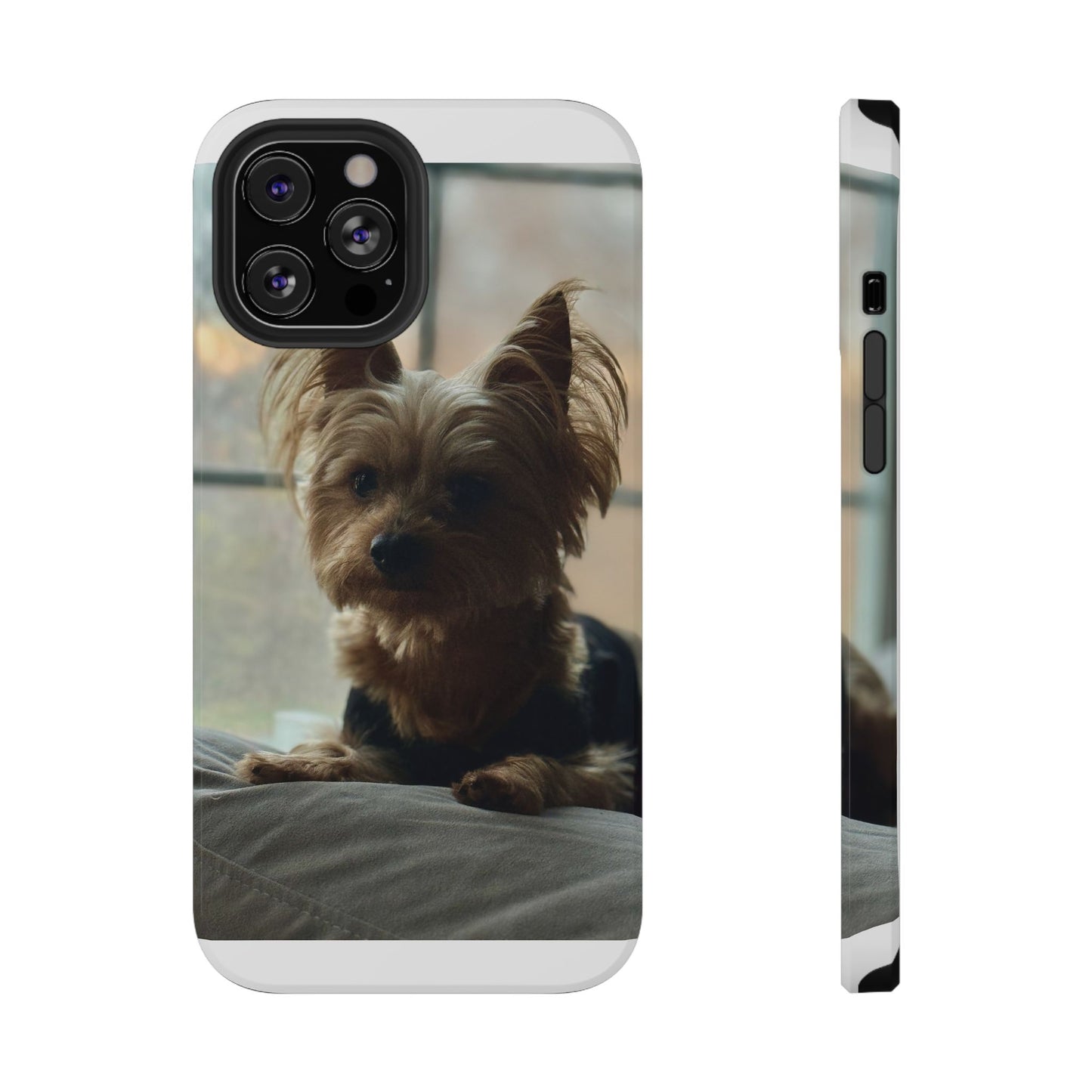 Yorkie Impact-Resistant Phone Cases