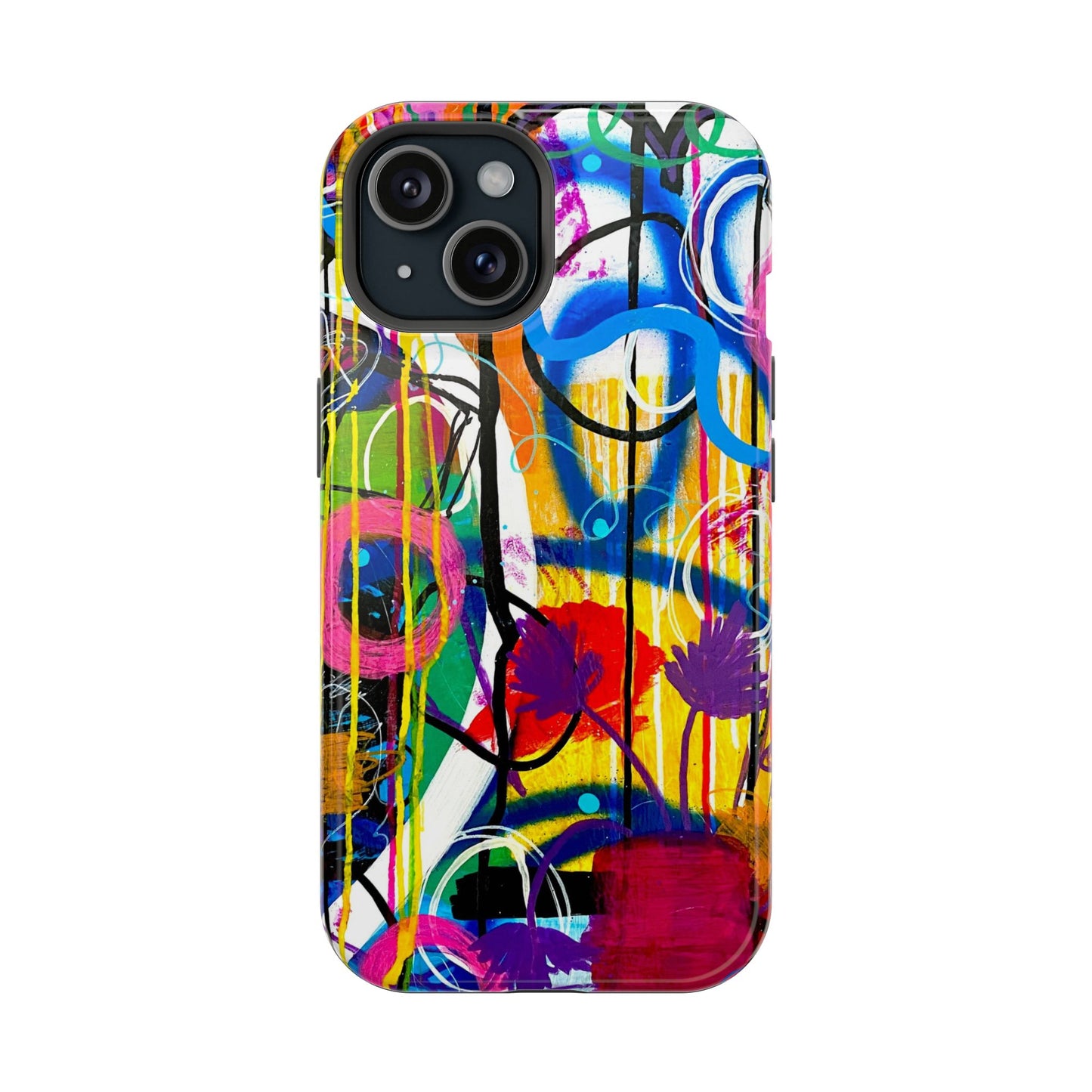 Abstract Art Impact-Resistant Phone Cases