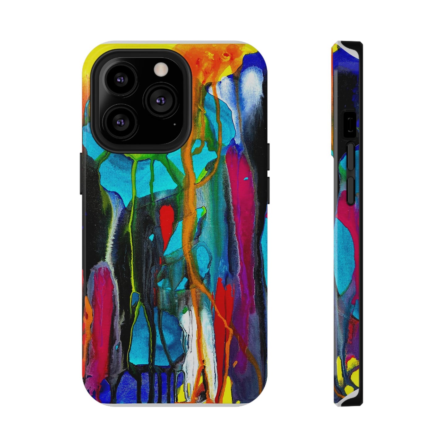 Abstract Art Impact-Resistant Phone Cases
