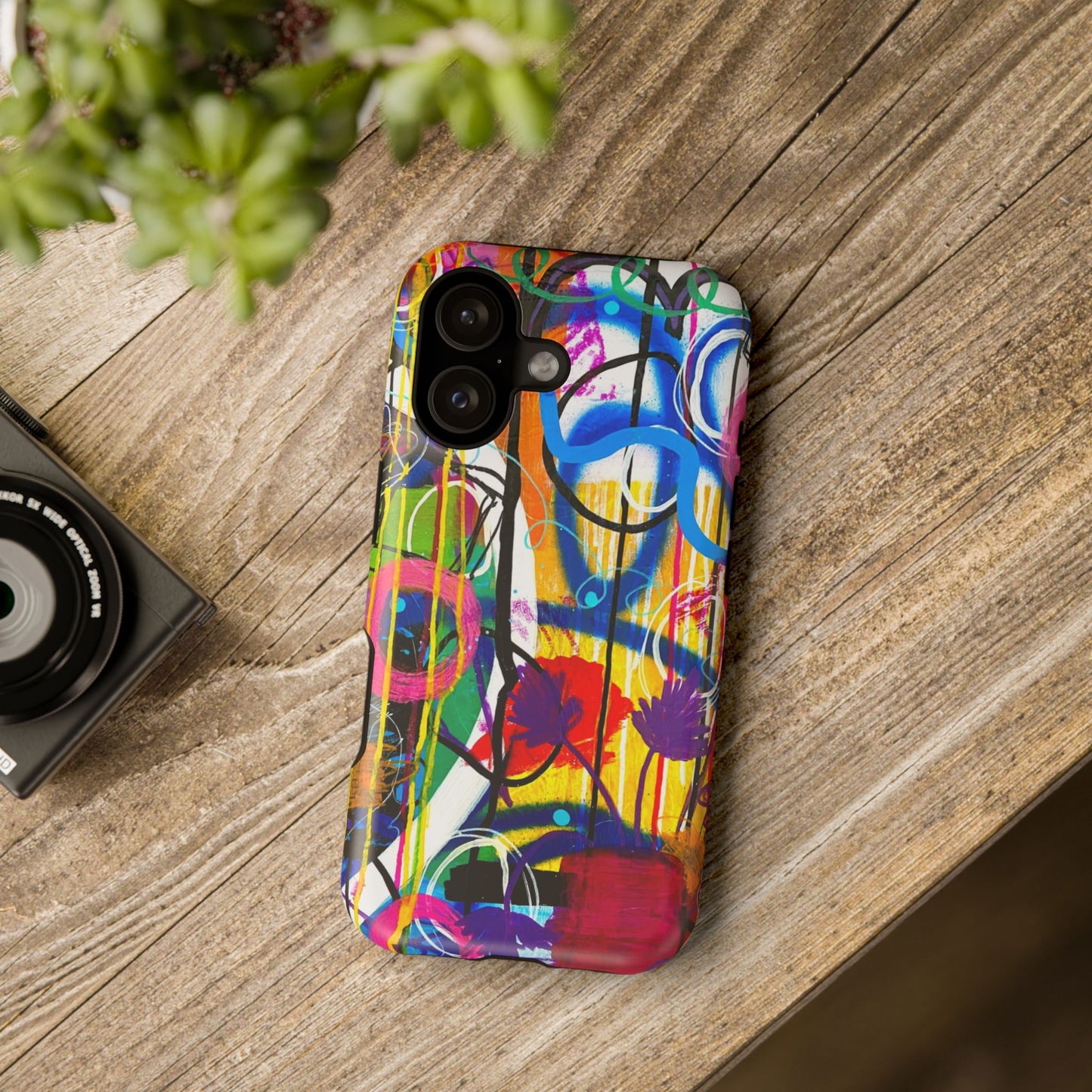 Abstract Art Impact-Resistant Phone Cases