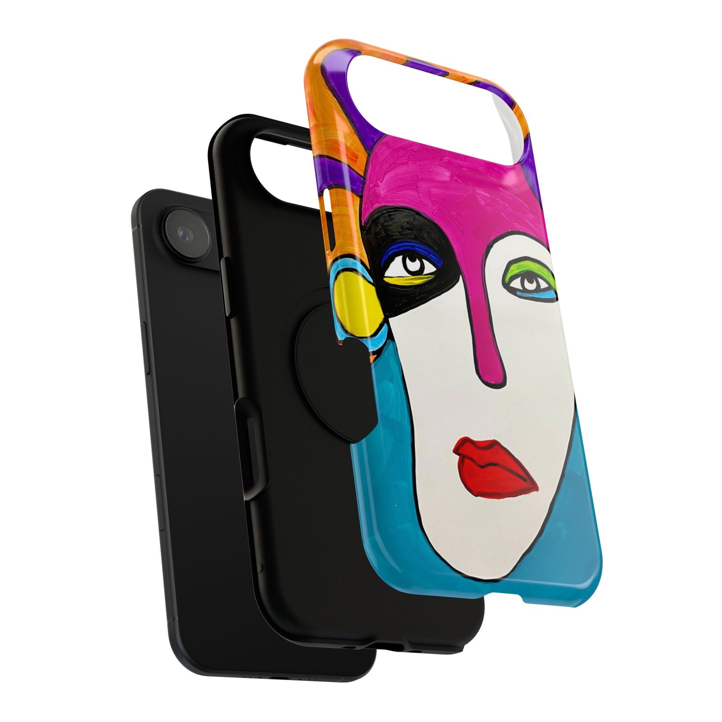 2Featured - Abstract Art Impact-Resistant Phone Cases
