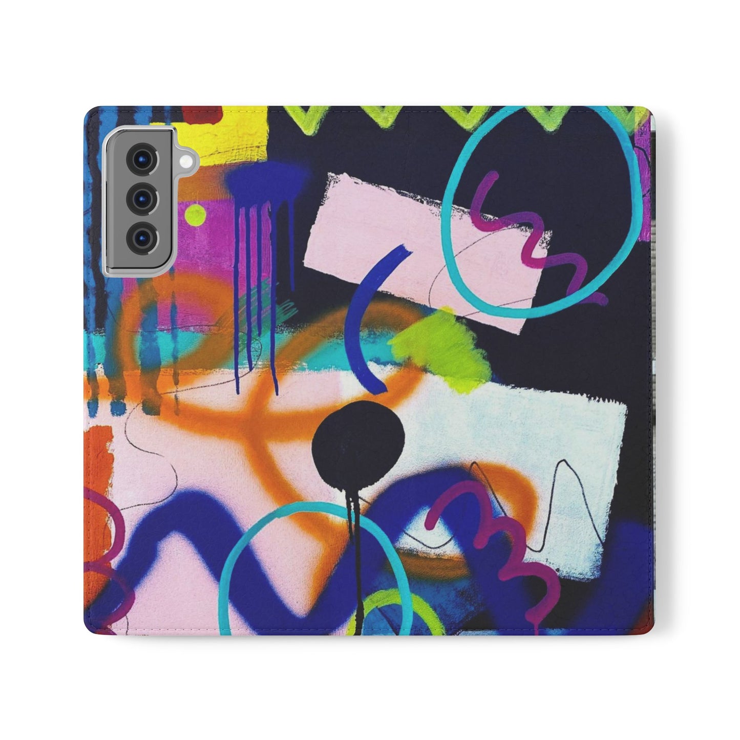 Abstract Art Phone Flip Cases