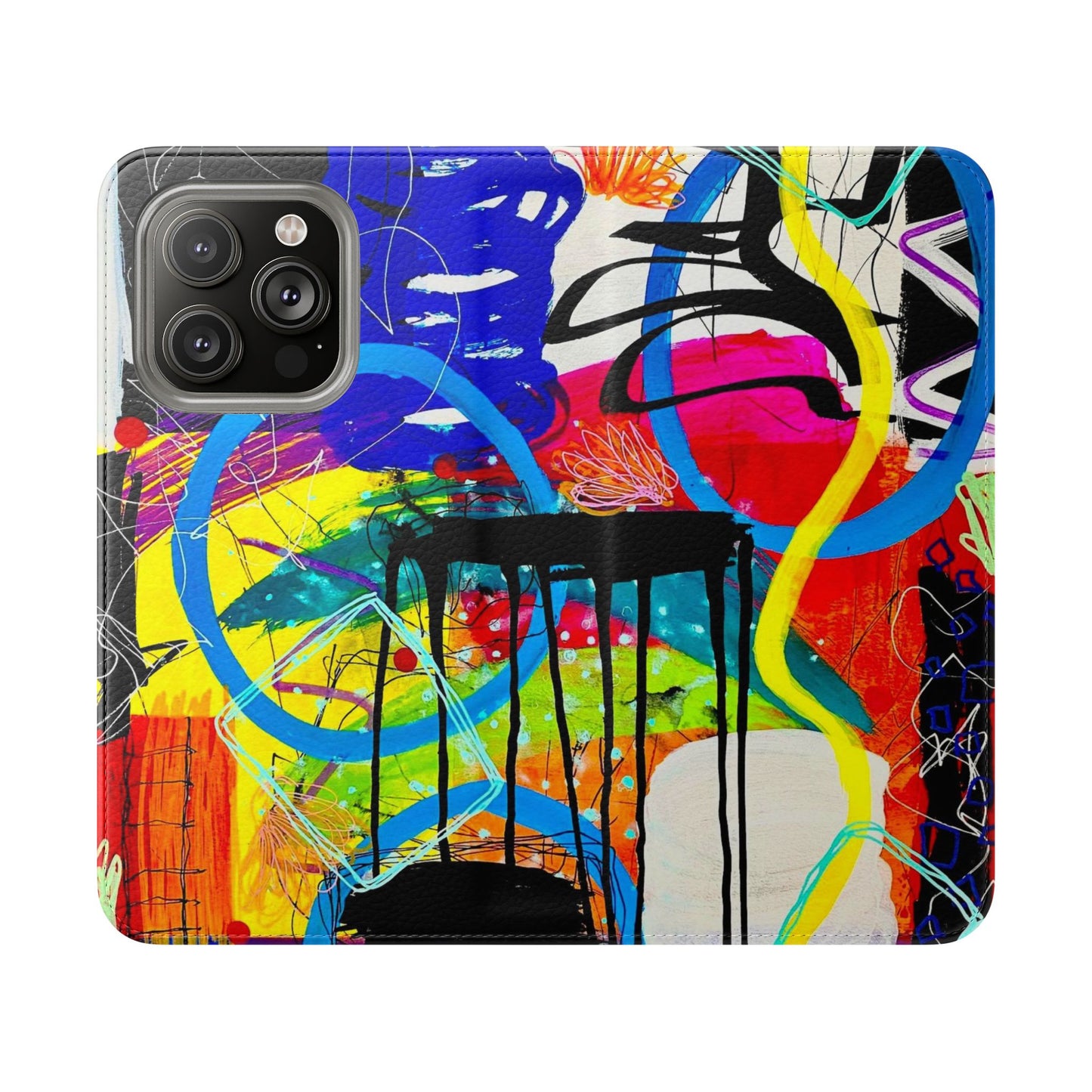 4Featured - Abstract Art Flip Cases