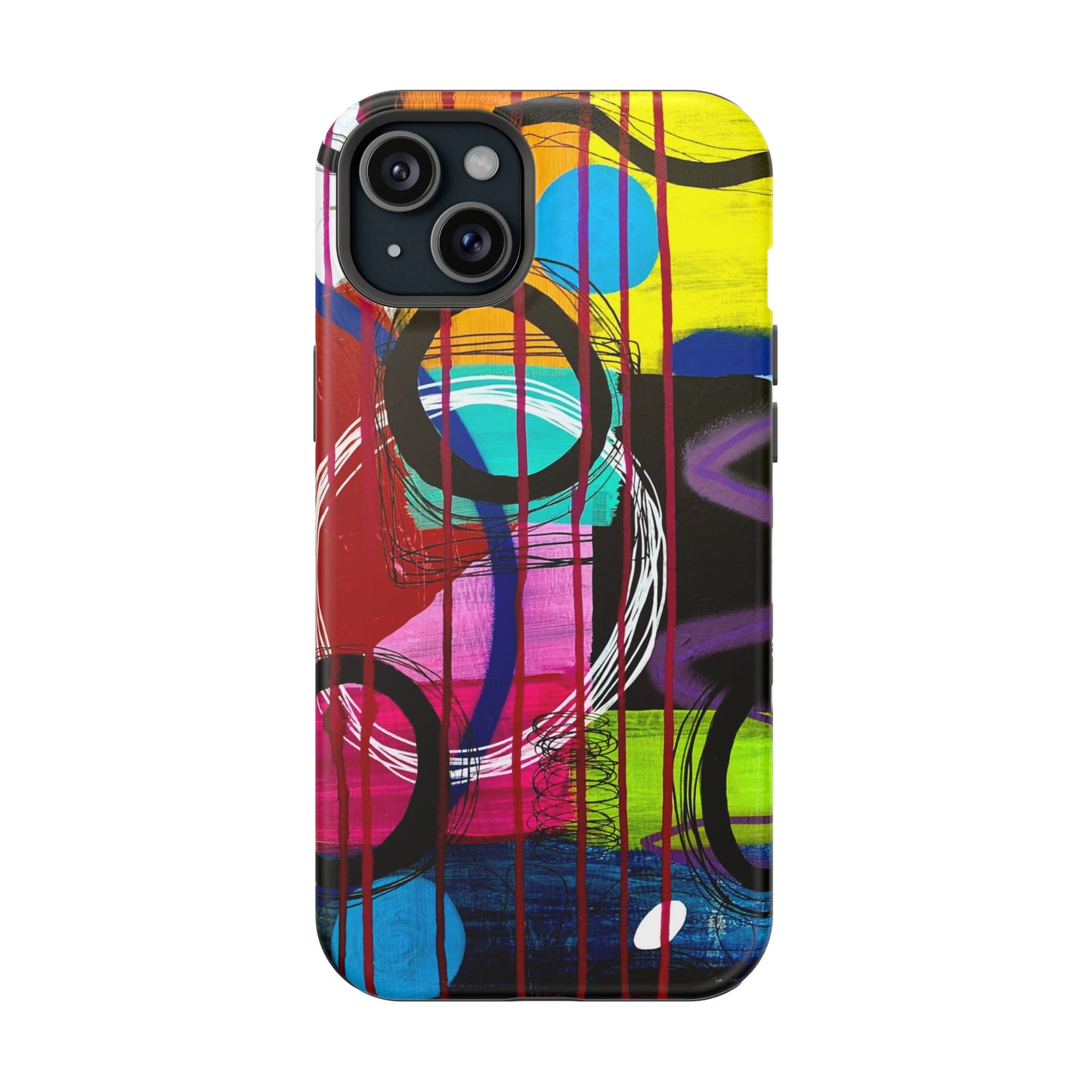 Abstract Art Impact-Resistant Phone Cases